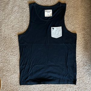 Mens A&F Pocket Tank Shirts